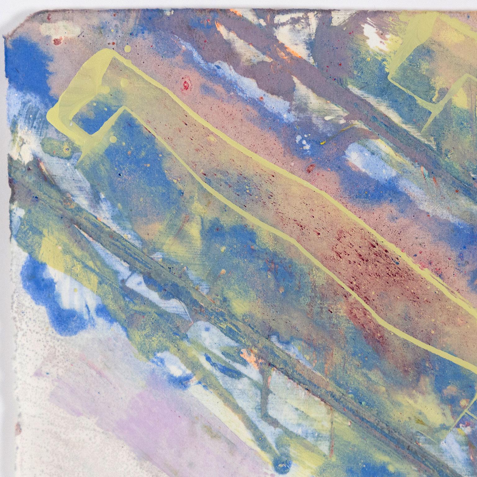 Stipes (Grau), Abstract Print, von Kenneth Noland