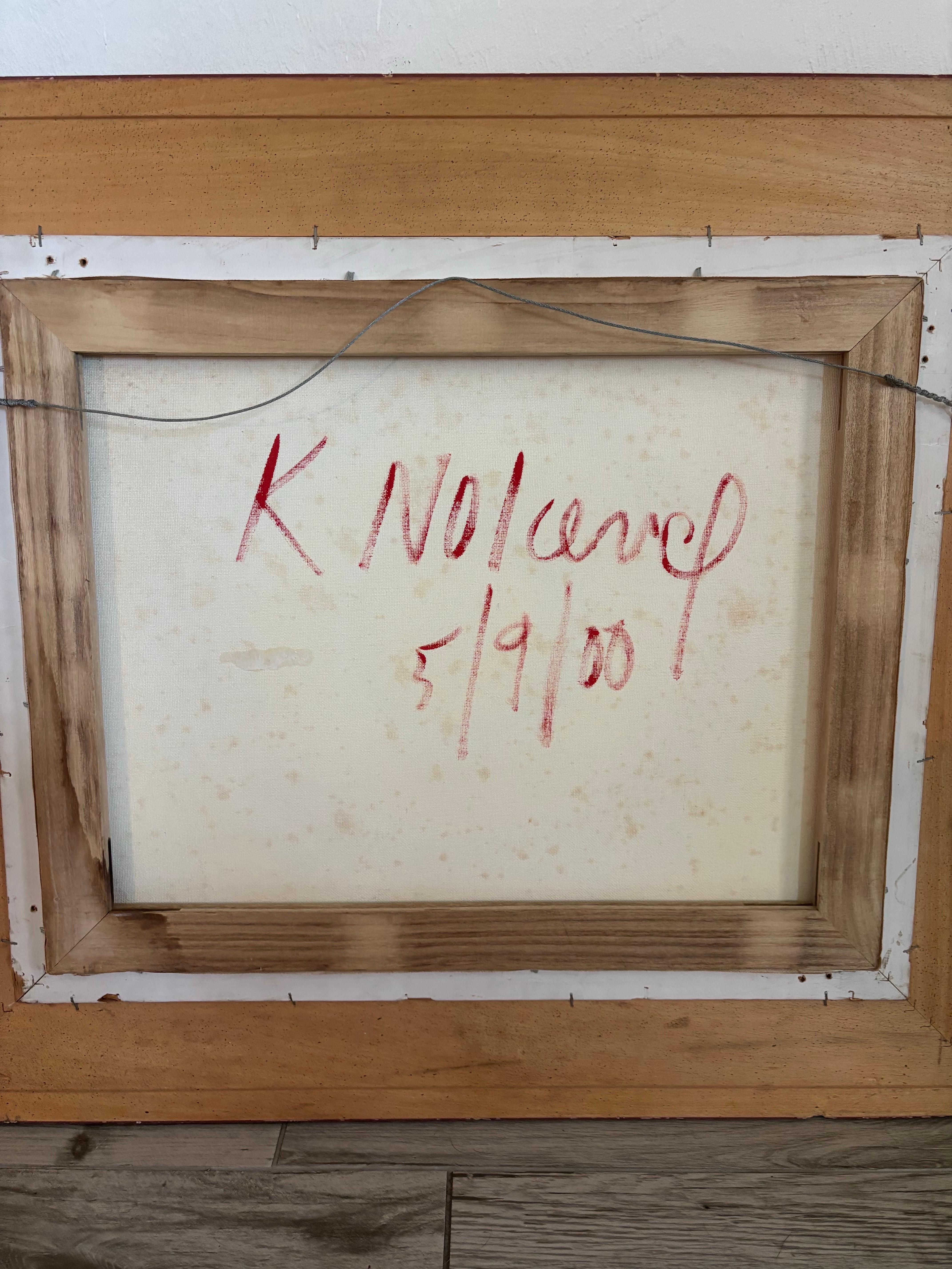 Tela Obiettivo su tela di Kenneth Noland in vendita