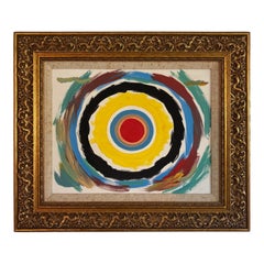 Obiettivo su tela di Kenneth Noland