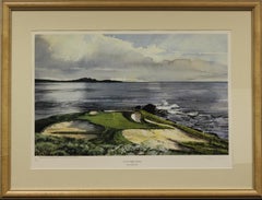 Vintage "7th Hole Pebble Beach" by Kenneth Reed
