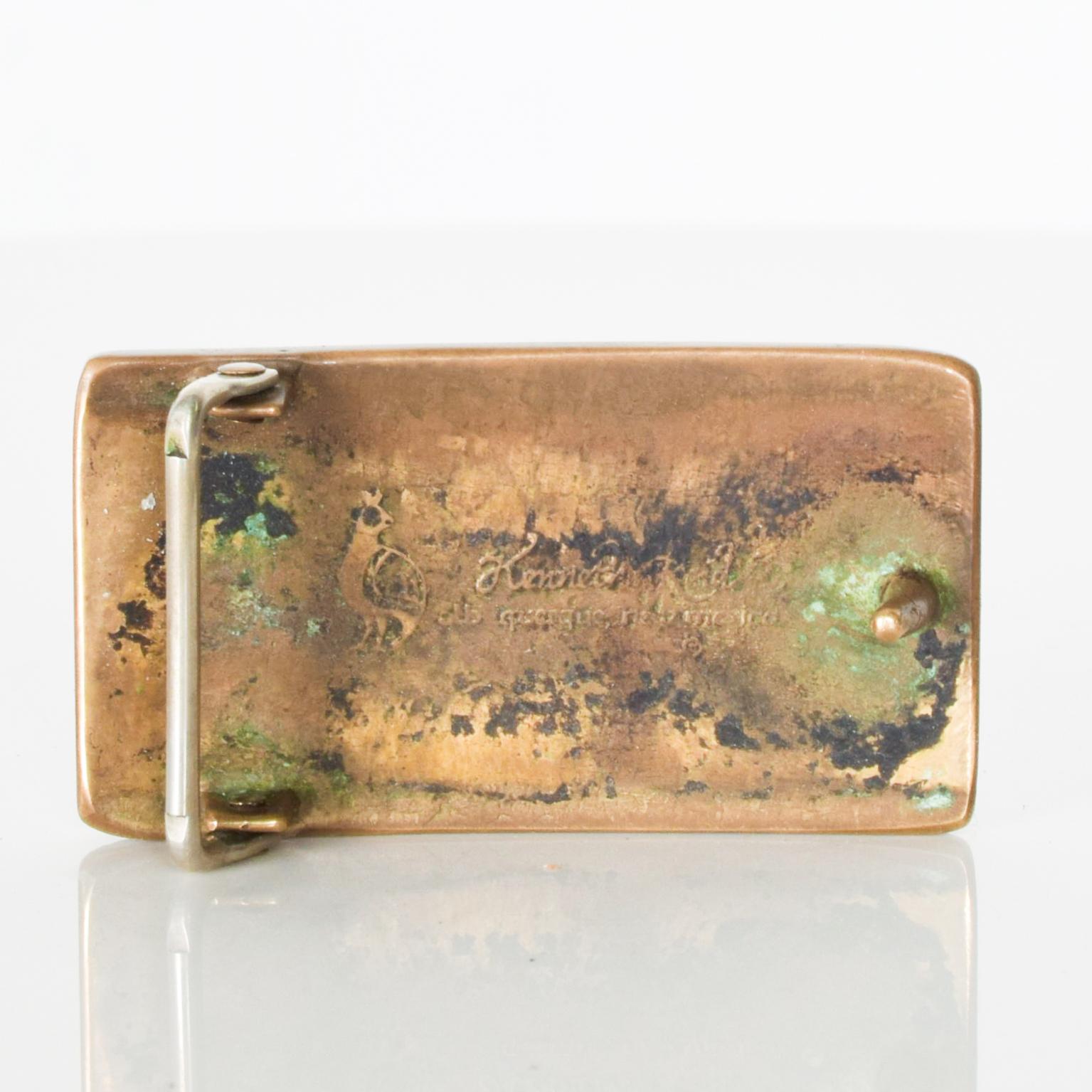 kenneth reid belt buckle