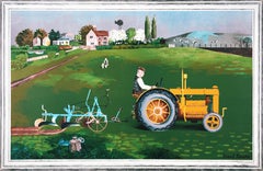 Kenneth Rowntree, Tractor, S.P.3., from School Prints Ltd., 1945 (after)