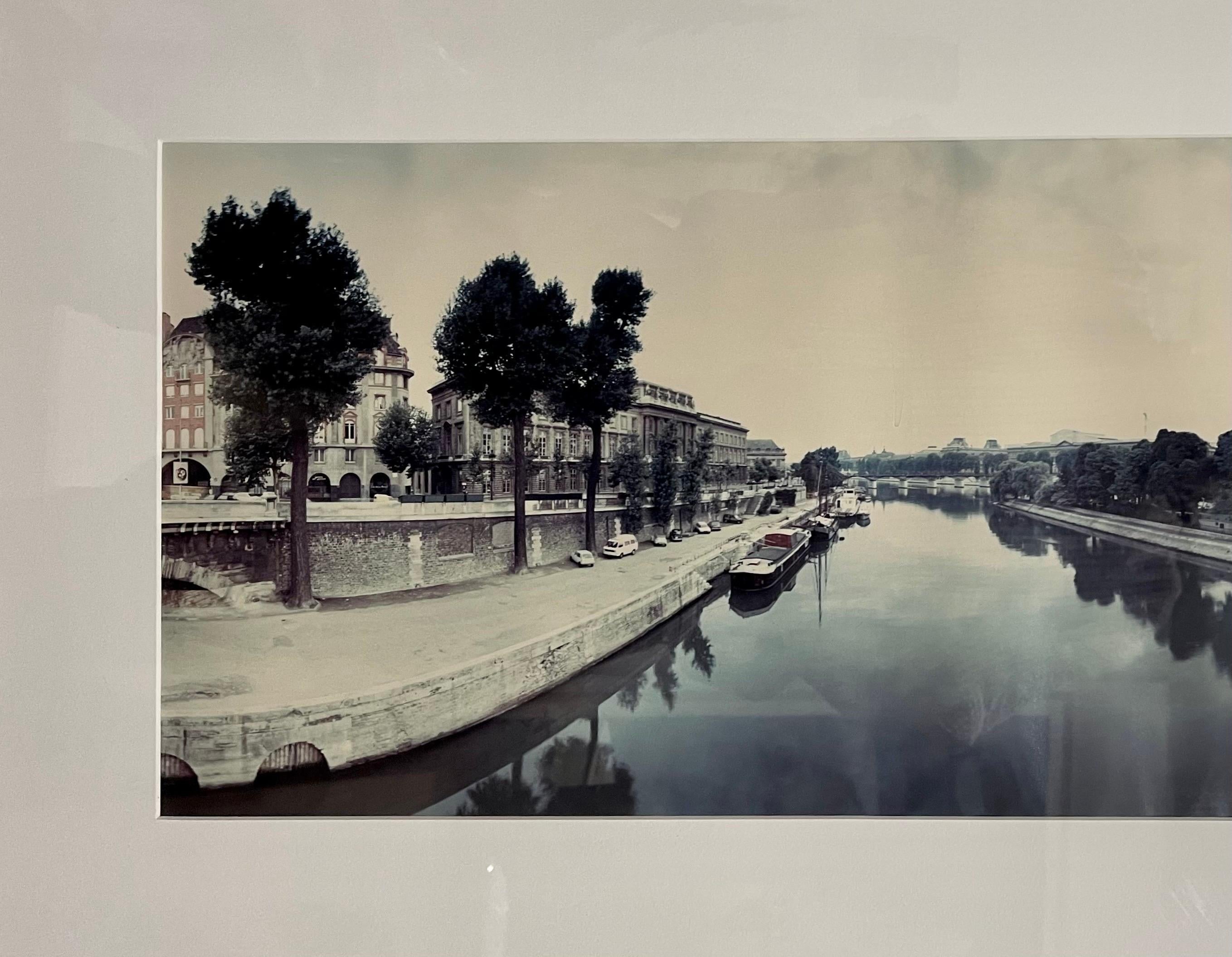 Kenneth Snelson Vintage C-Print Panoramic Photograph of Paris Chromogenic Photo  For Sale 6