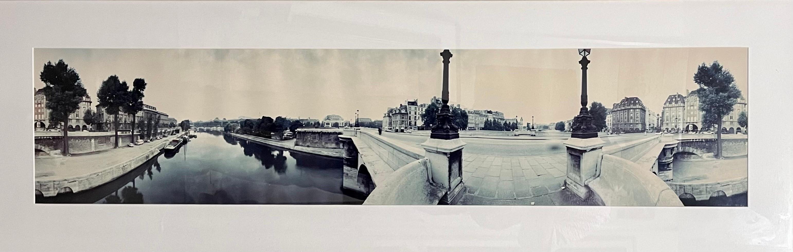 Kenneth Snelson Vintage C-Print Panoramic Photograph of Paris Chromogenic Photo  For Sale 1