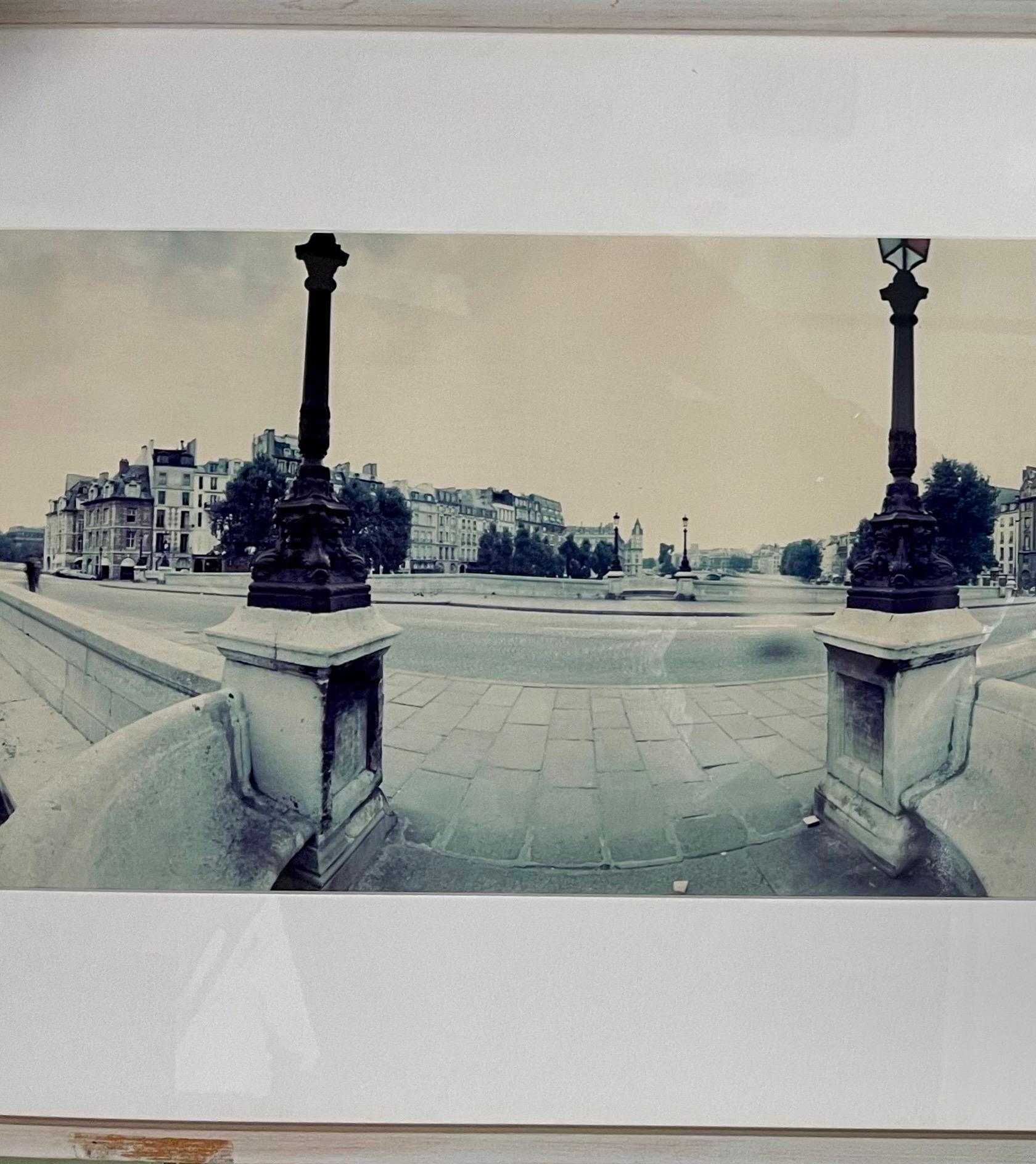 Kenneth Snelson Vintage C-Print Panoramic Photograph of Paris Chromogenic Photo  For Sale 3