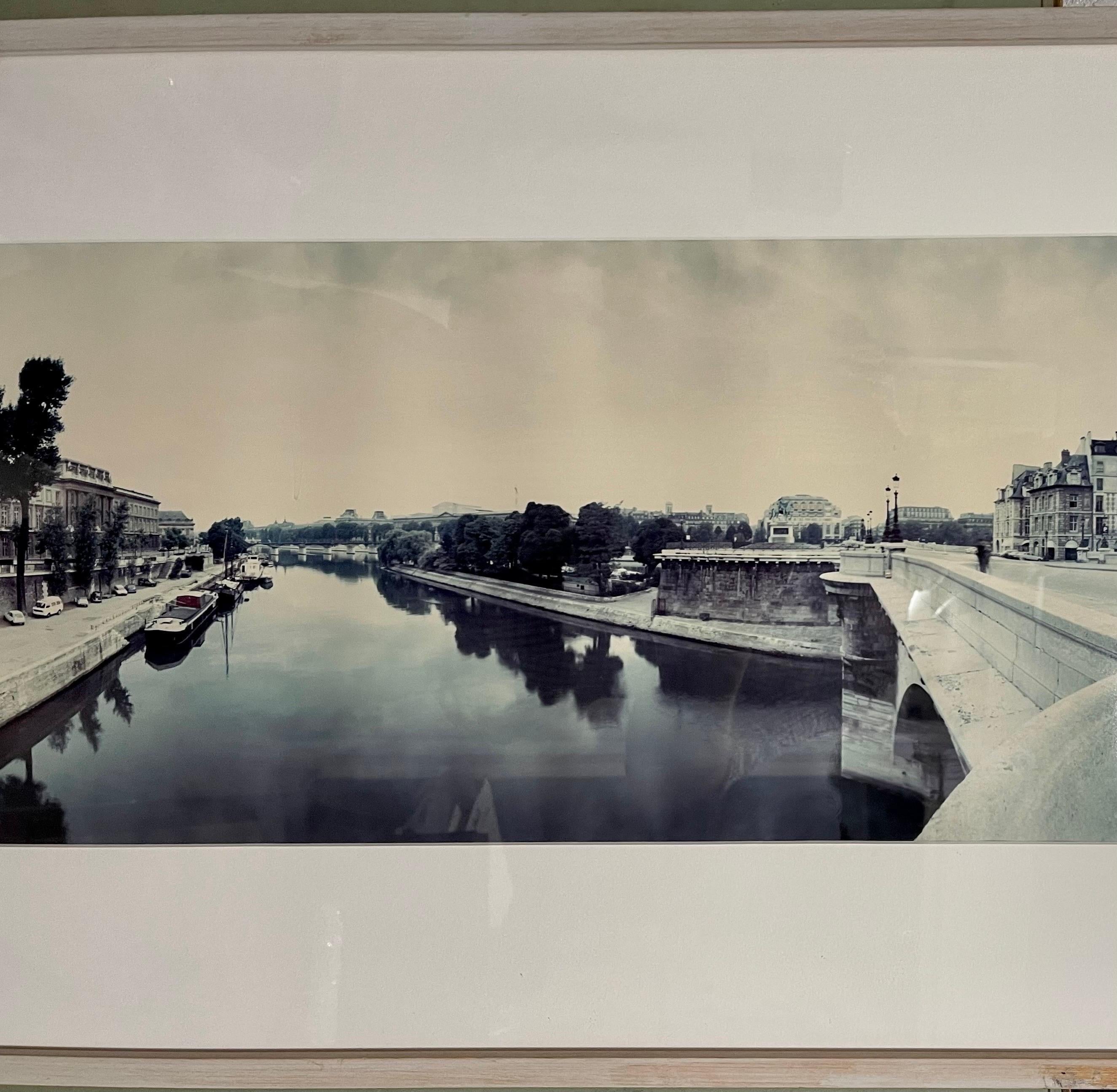 Kenneth Snelson Vintage C-Print Panoramic Photograph of Paris Chromogenic Photo  For Sale 5