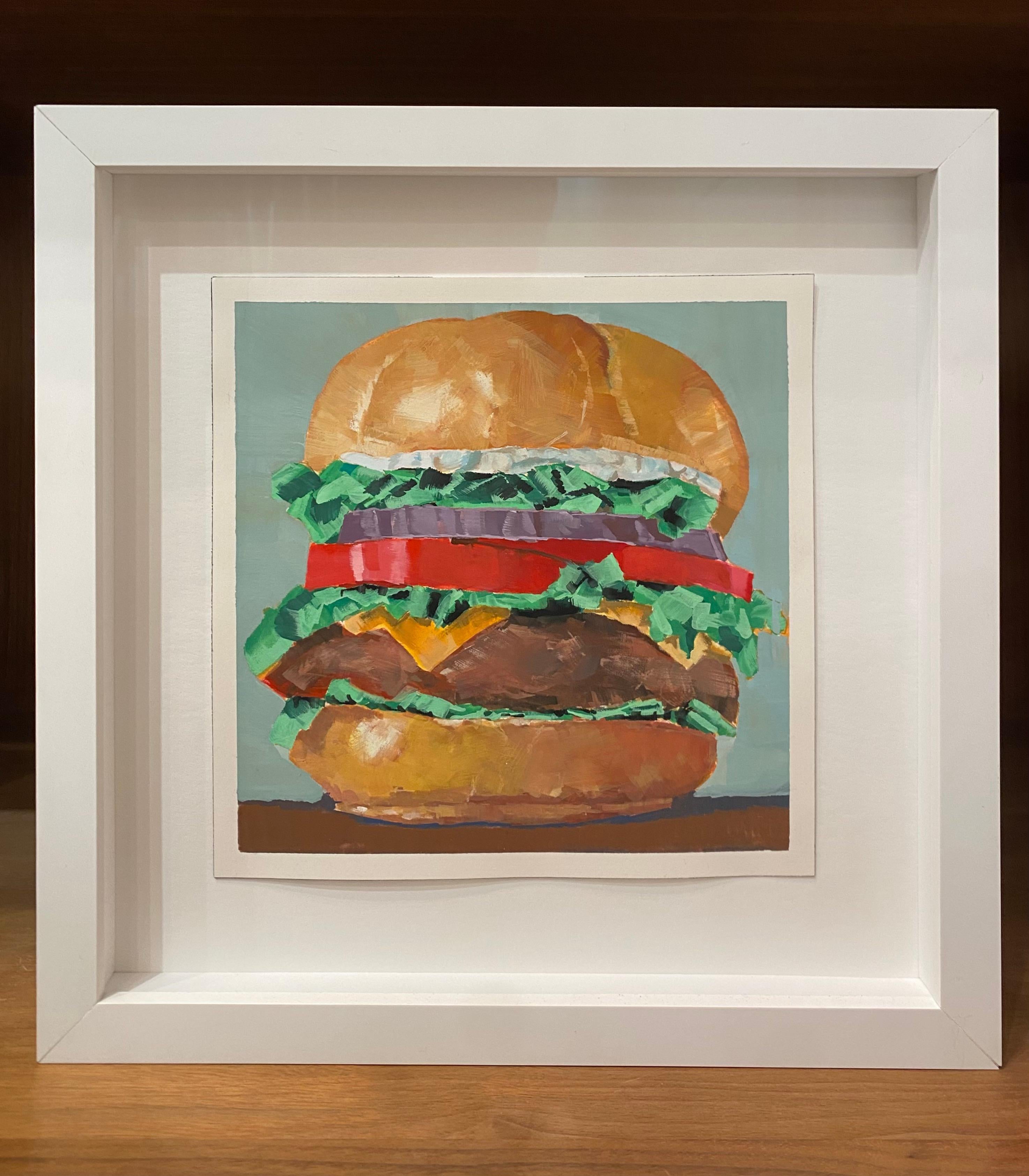 Hamburger - Painting di Kenneth Toohey