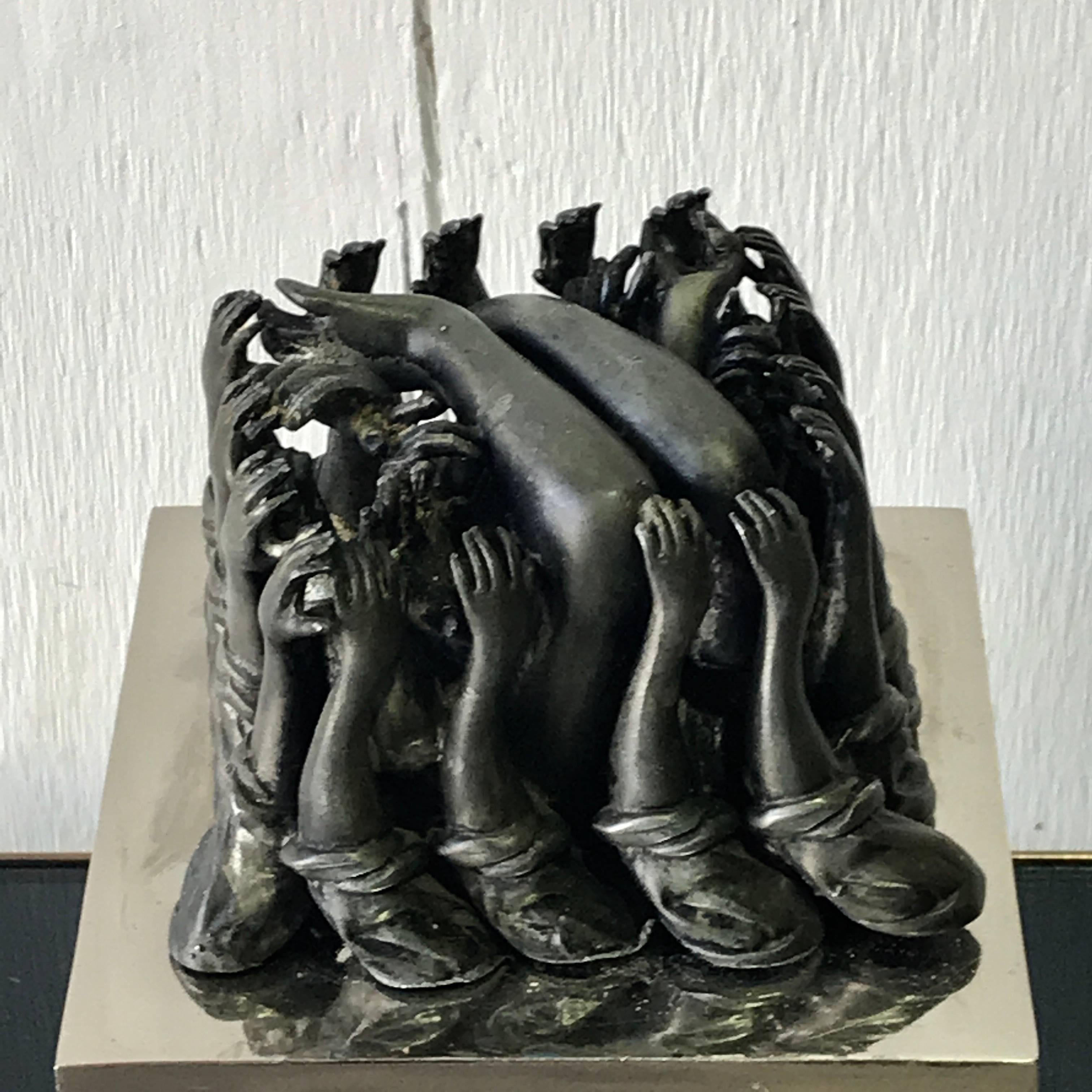 Late 20th Century Kenneth Treister Miami Holocaust Memorial Maquette For Sale