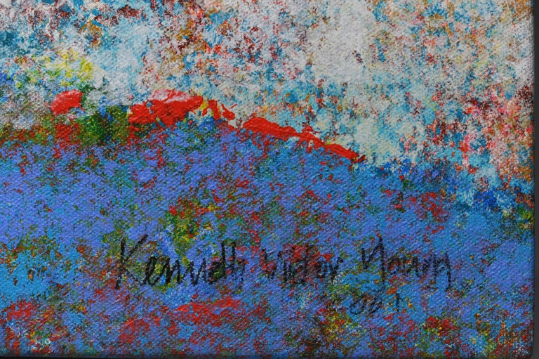 Victor Young Abstract Modern Painting Washington Color School