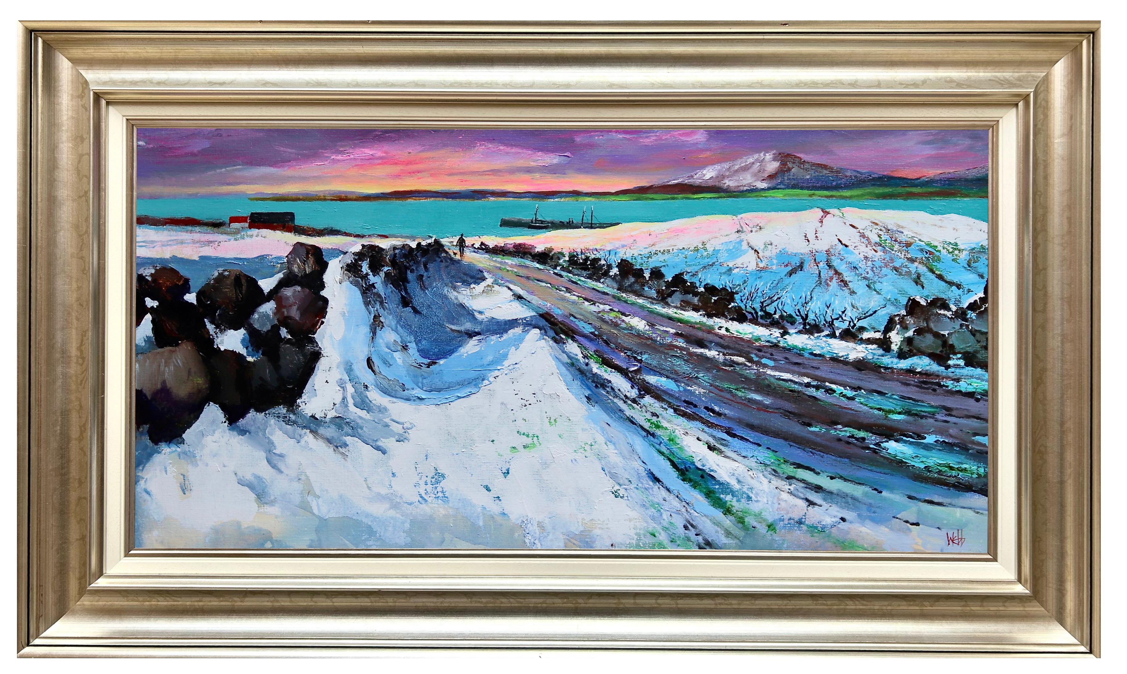 Il risveglio dell'inverno - Painting di Kenneth Webb