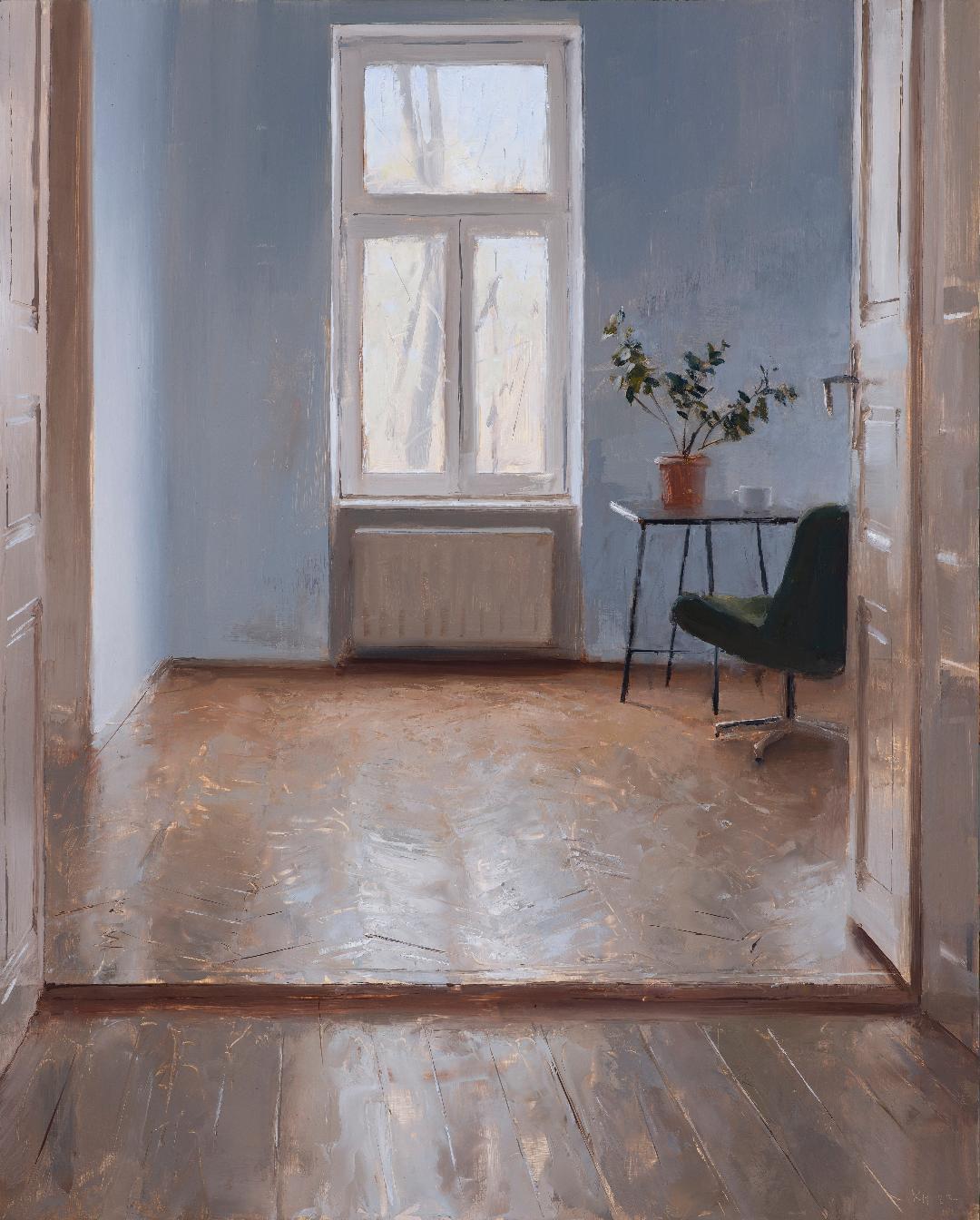 kenny harris Interior Painting - Blue Room, Vienna