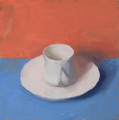 Demitasse su Corallo e Blu