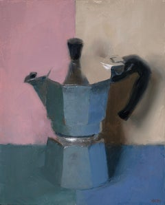 Moka with Pink, Green and Blue