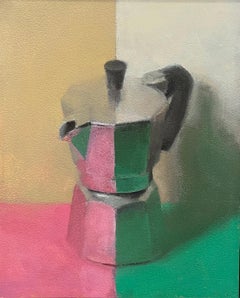 Moka con Rosa, Verde e Ocra