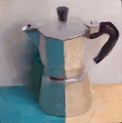 Moka with Teal and Ochre