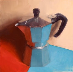 Moka with Teal and Red