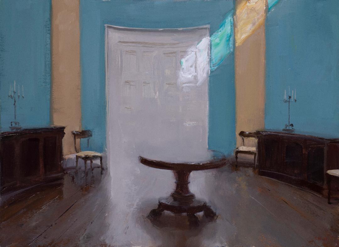 kenny harris Interior Painting - Study  for Lissadell House 