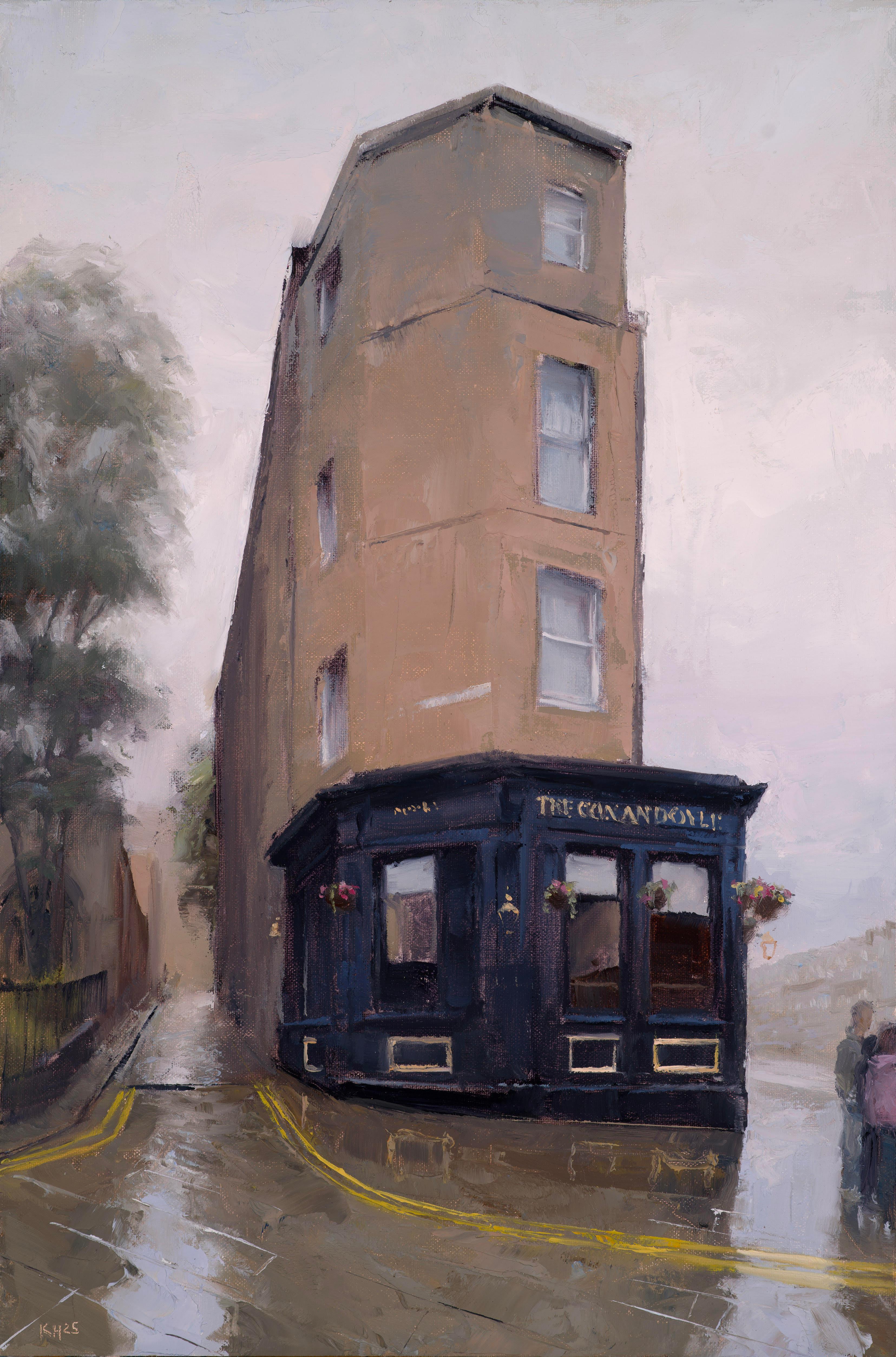 kenny harris Still-Life Painting - The Conan Doyle, Edinburgh