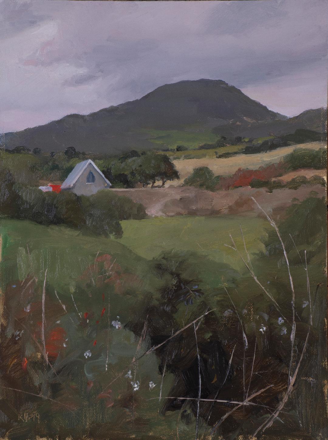 kenny harris Landscape Painting - West Cork Landscape (Ahakista)