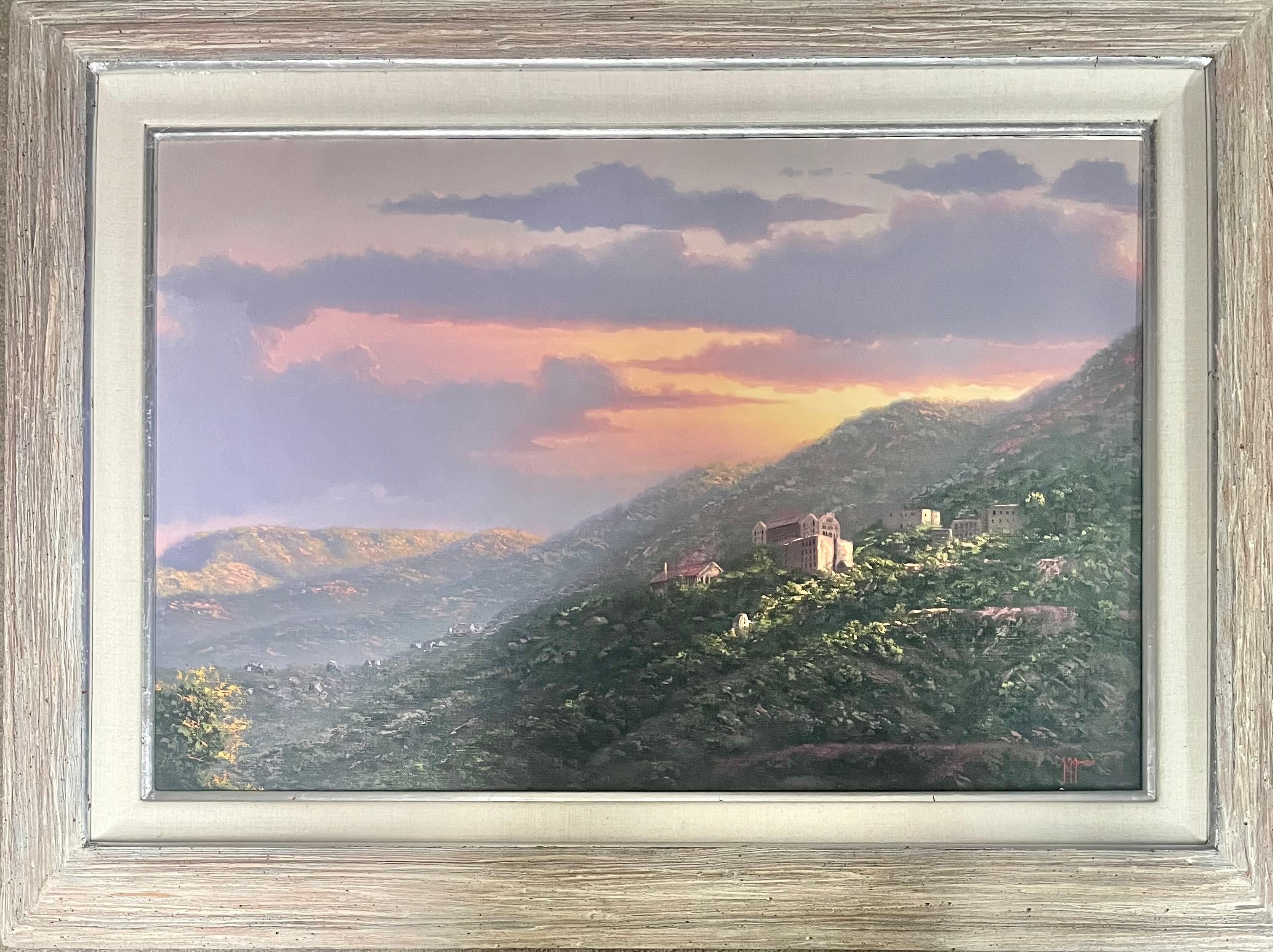 “Jerome Arizona” - Painting by Kenny McKenna