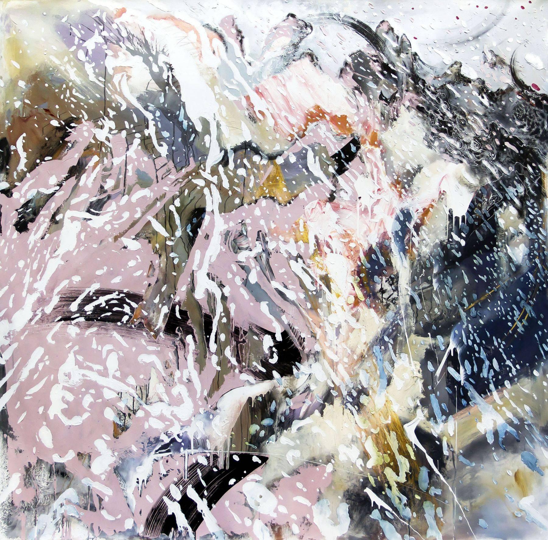 Kenny Nguyen Abstract Painting - Utopia III