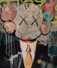 Ritratto di Kaws, Kenny Random, Edizione di 10, 2018