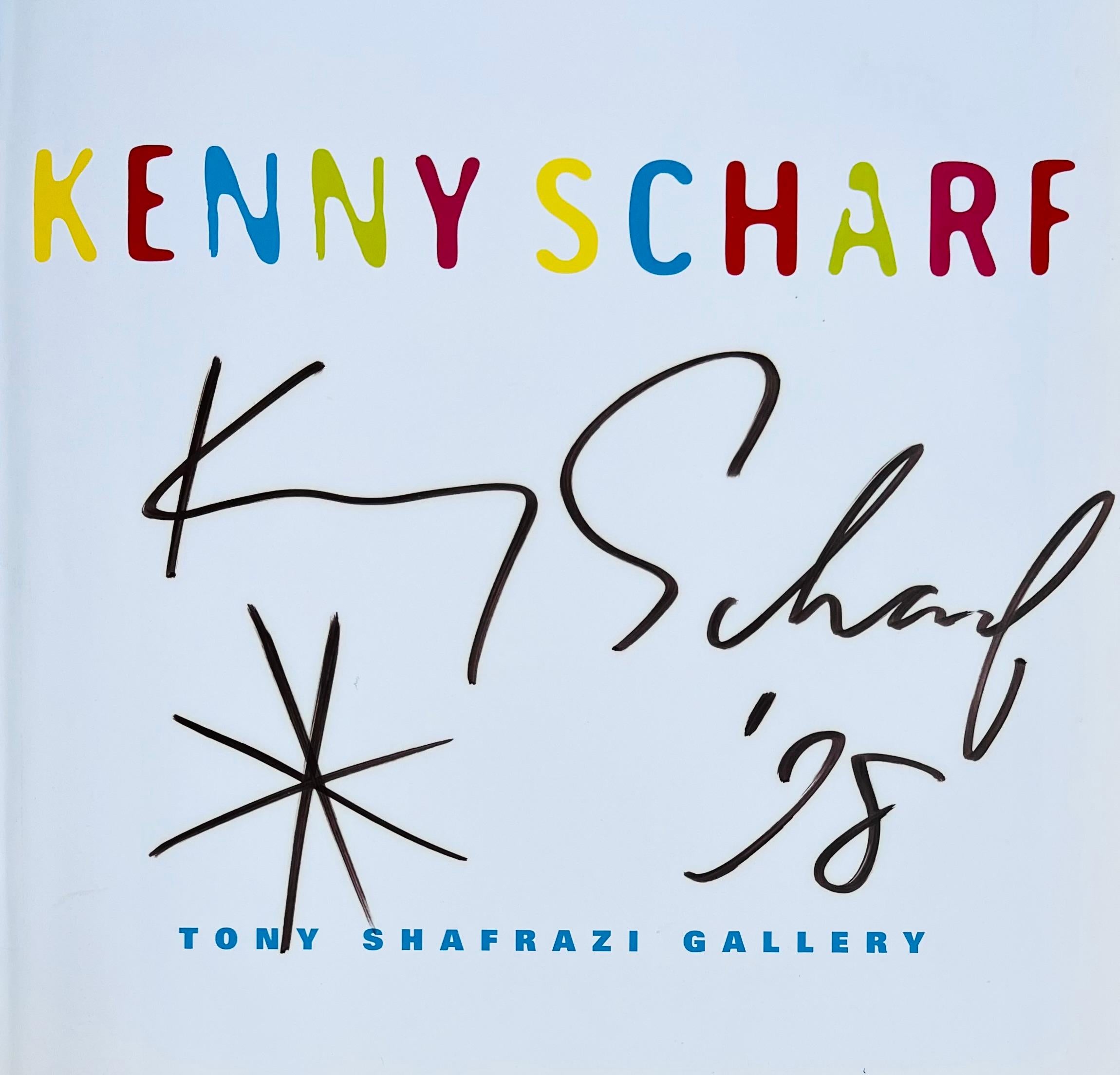 catalogues d'exposition signés Kenny Scharf 1997/1998 (série de 2)  en vente 1