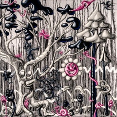 Furungle (Black) Archival Print with Diamond Dust, Signed, 19/25