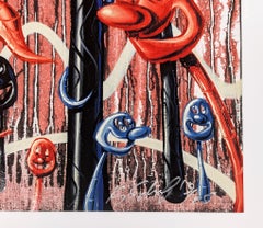 Furungle (Red) Archival Pigment Print with Diamond Dust, Signed, 19/25