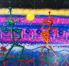 Kenny Scharf Tony Shafrazi gallery 1984 (Kenny Scharf 1984)