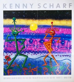 Kenny Scharf at Fun Gallery, Tony Shafrazi (Kenny Scharf 1984)