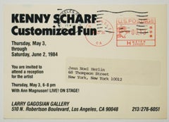 Kenny Scharf at Gagosian Gallery 1984 (Kenny Scharf 1984)