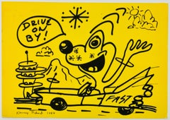 Kenny Scharf at Gagosian Gallery 1984 (Kenny Scharf 1984)