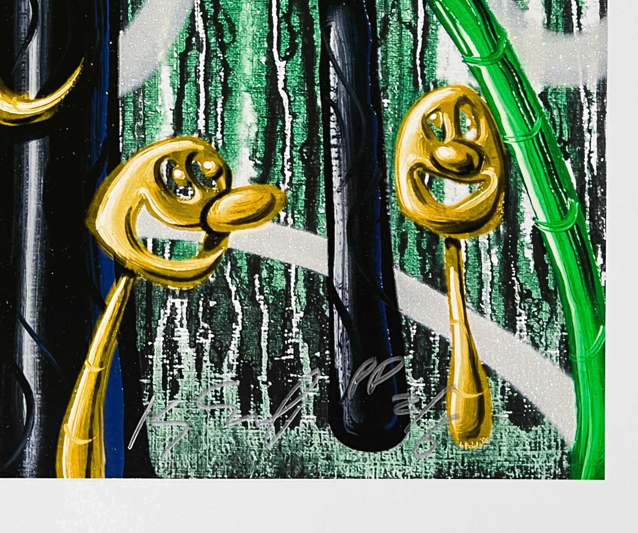 Kenny Scharf Furungle Green For Sale 4