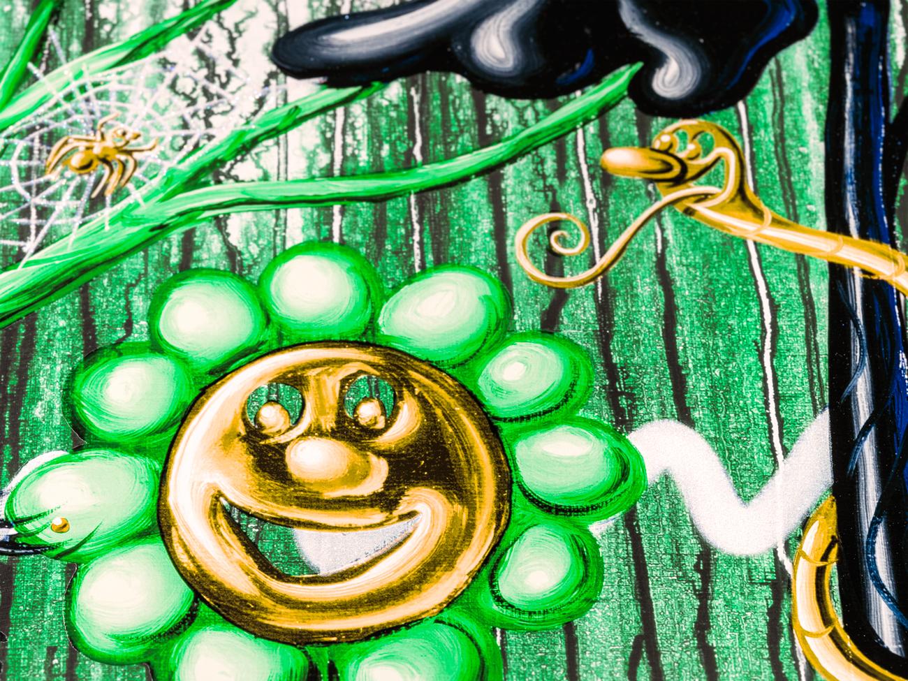 Kenny Scharf Furungle Green For Sale 5