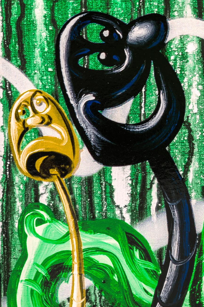 Kenny Scharf Furungle Green For Sale 7