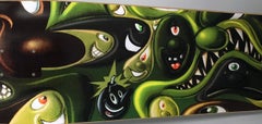 Kenny Scharf Skateboard Deck (Kenny Scharf Pop Art)