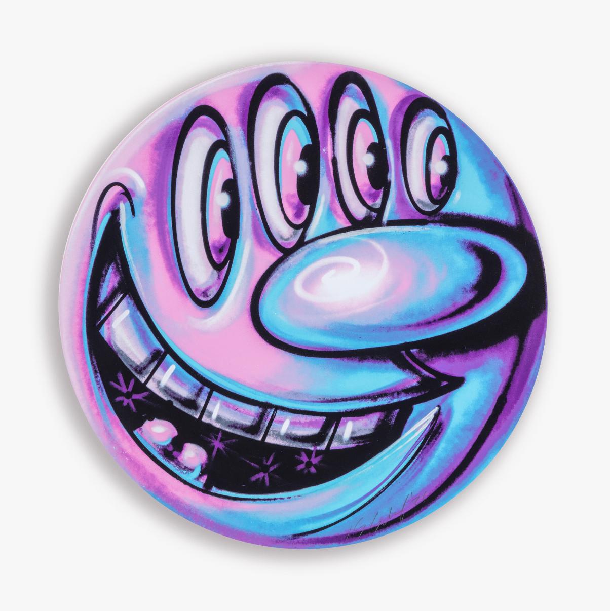 Kenny Scharf Figurative Print - Looky