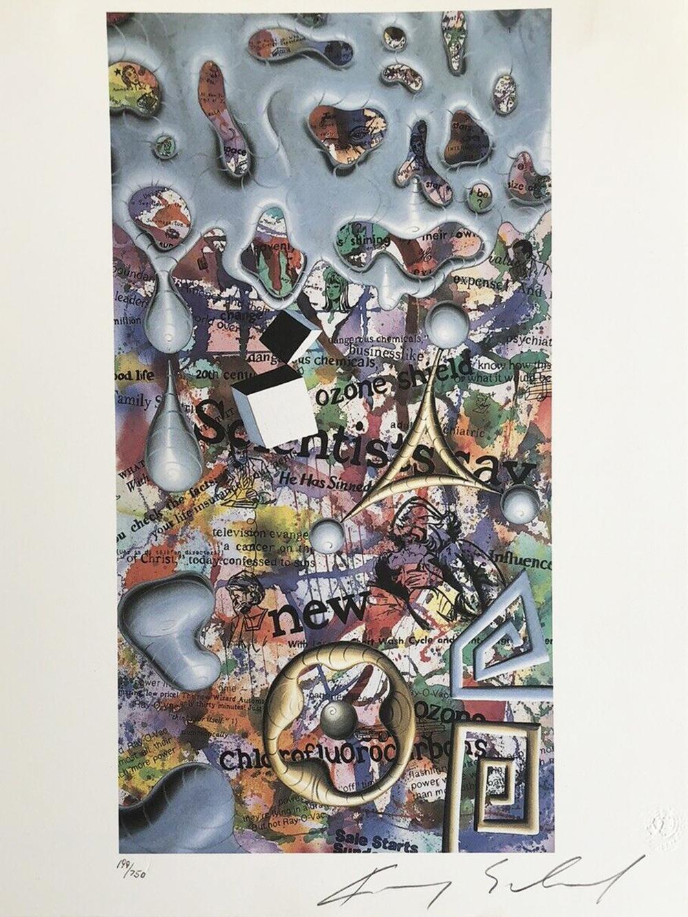 Kenny Scharf Interior Print - News Now - United Nations