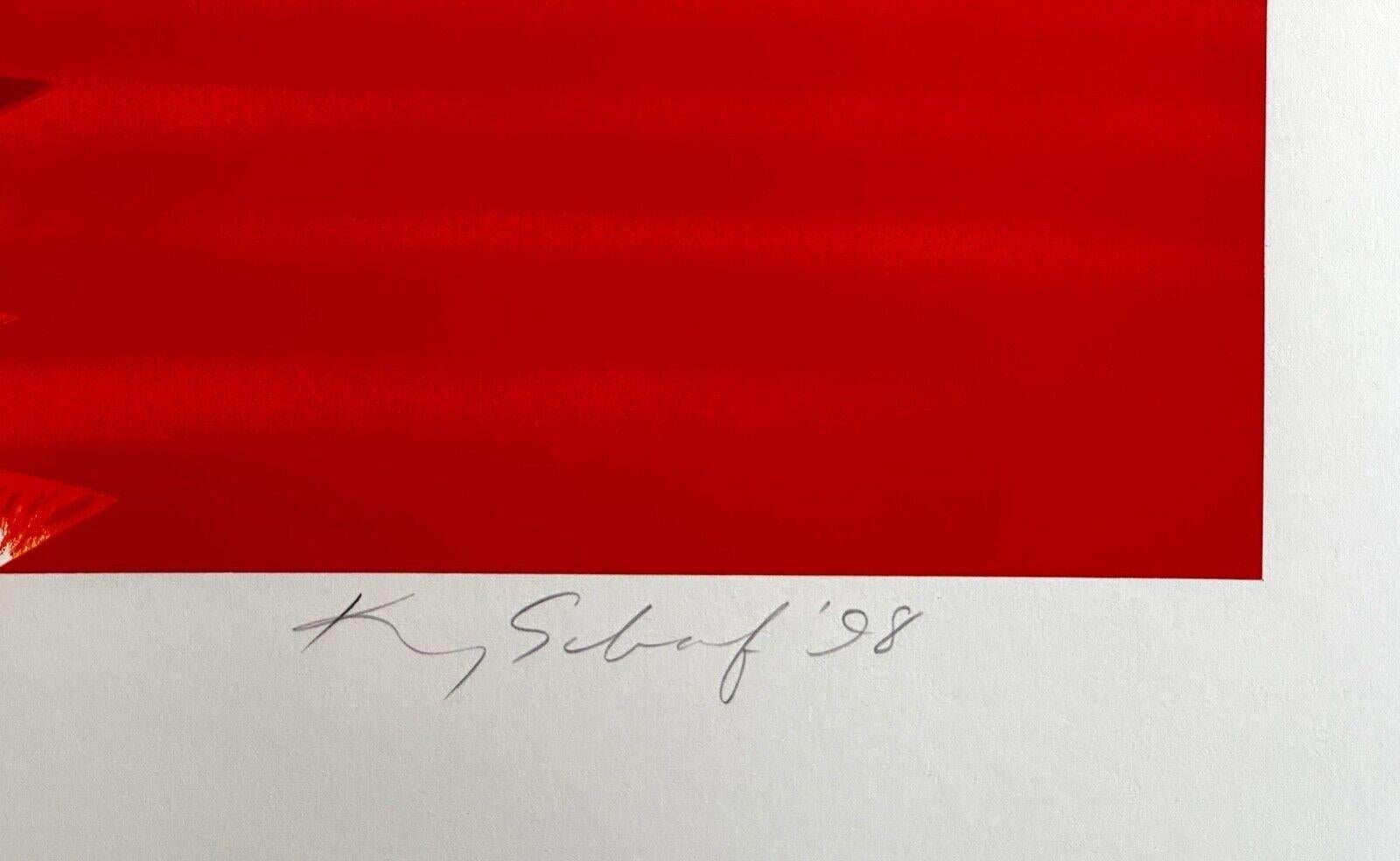 Artist: Kenny Scharf
Title: Sajippe Kraka Joujesh
Medium: Silkscreen
Signed: Hand Signed

Measurements: 39