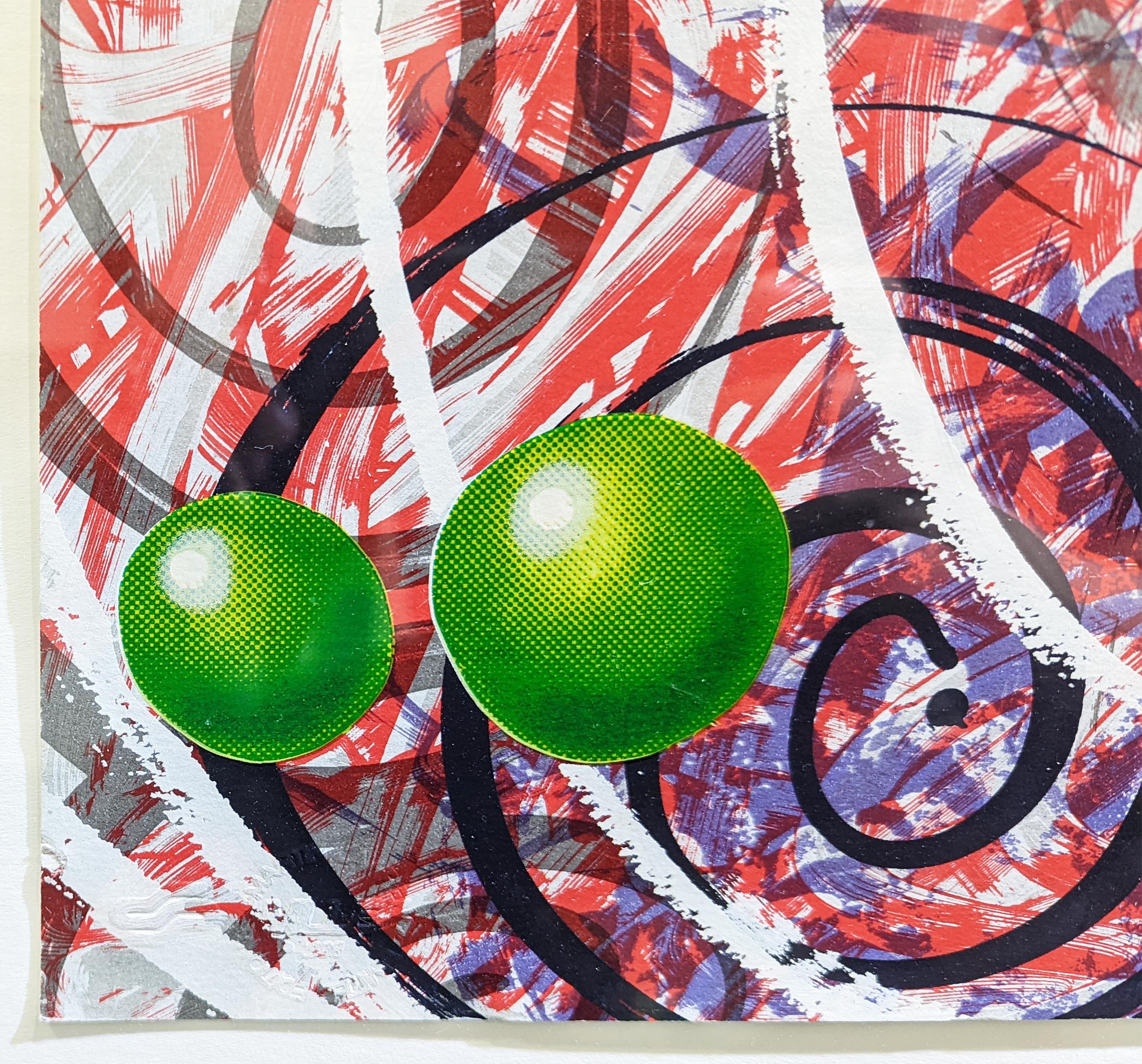 SPACE BALLS - Print by Kenny Scharf
