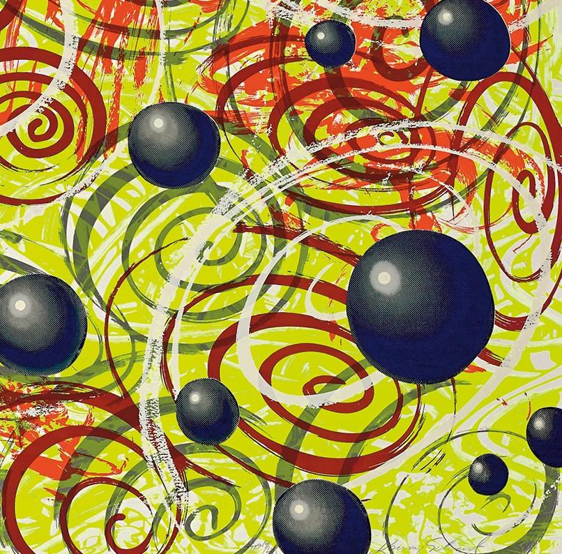 Space Balls - Pop Art Print by Kenny Scharf