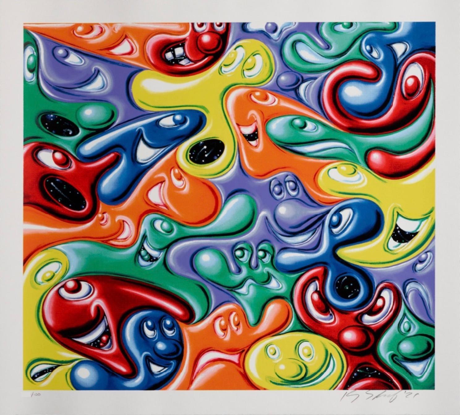 Lecker – Print von Kenny Scharf
