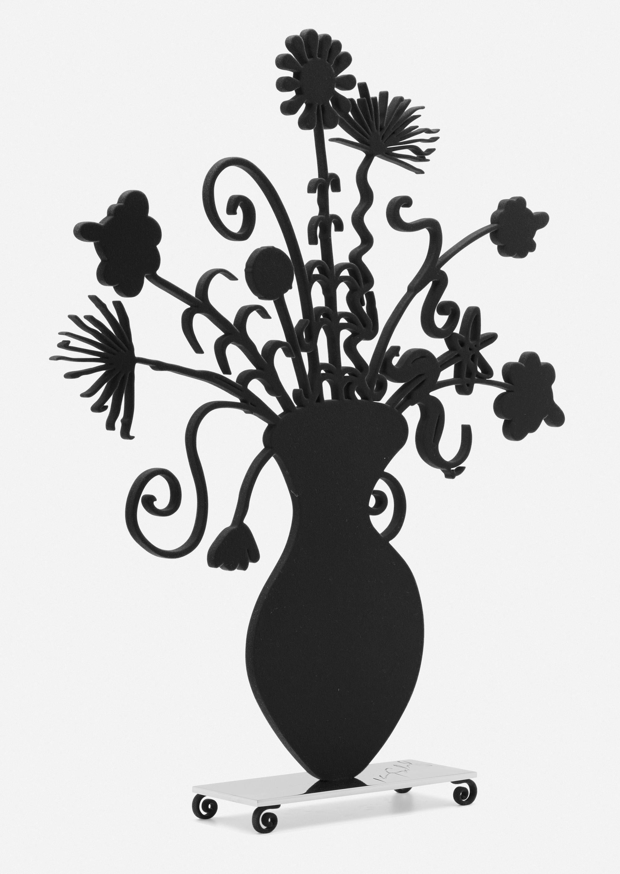 FLORES BLACK (ESCULTURA)