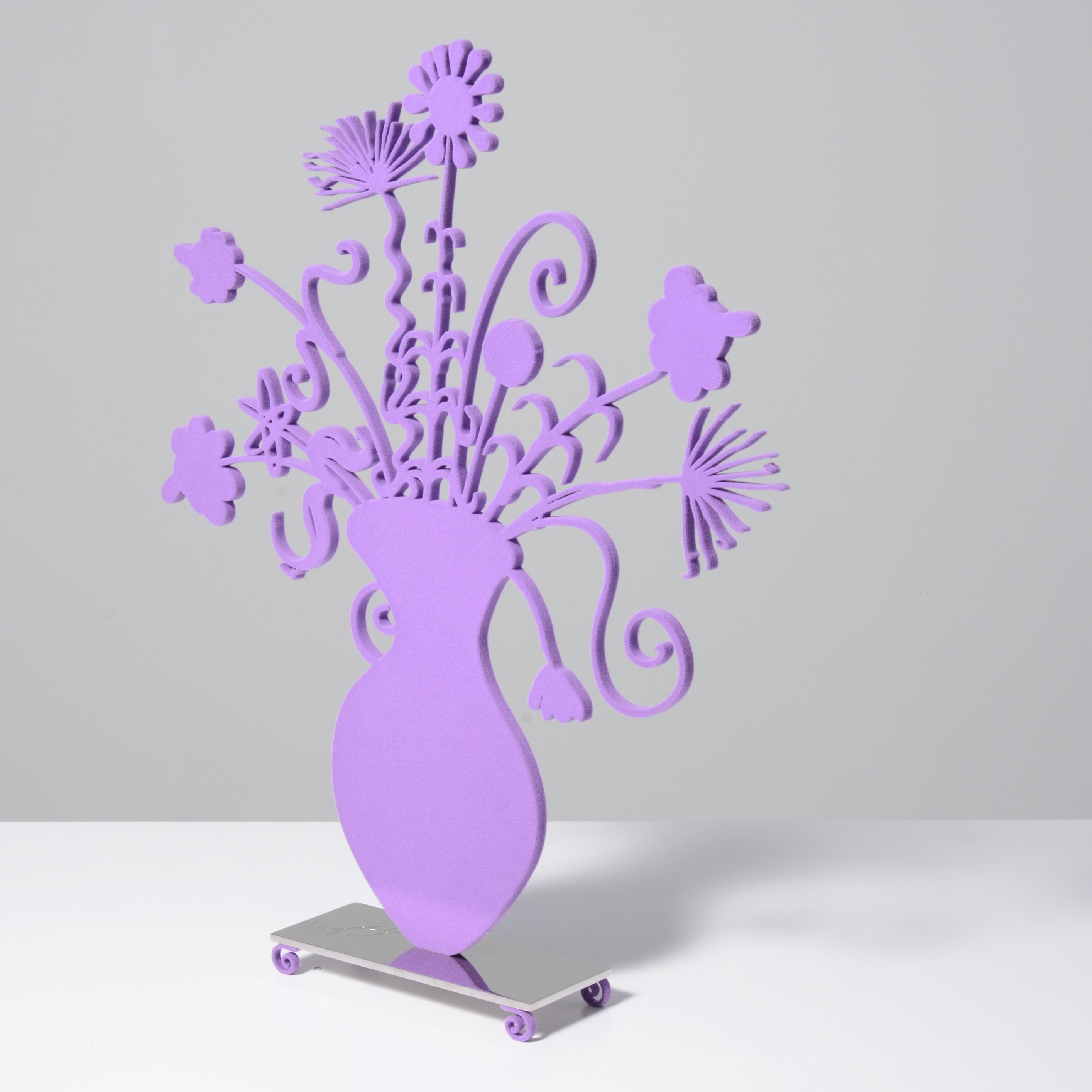 Kenny Scharf FLORES (PURPLE) Skulptur im Angebot 11