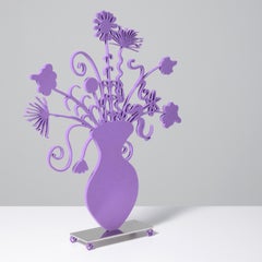 Used Kenny Scharf FLORES (PURPLE) Sculpture