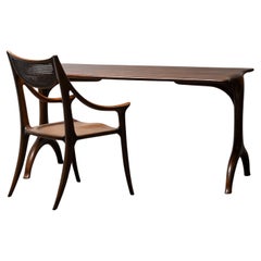 Keno Bros. Signed Desk and Chair Set for Theodore Alexander, Circa 2010s