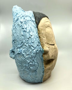 "Astroboy", Contemporary, Ceramic, Sculpture, Figurative, Abstract, Glaze