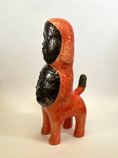 Dog by Kensuke Yamada, 2024, Figurative Ceramic Sculpture, Glazed Stoneware