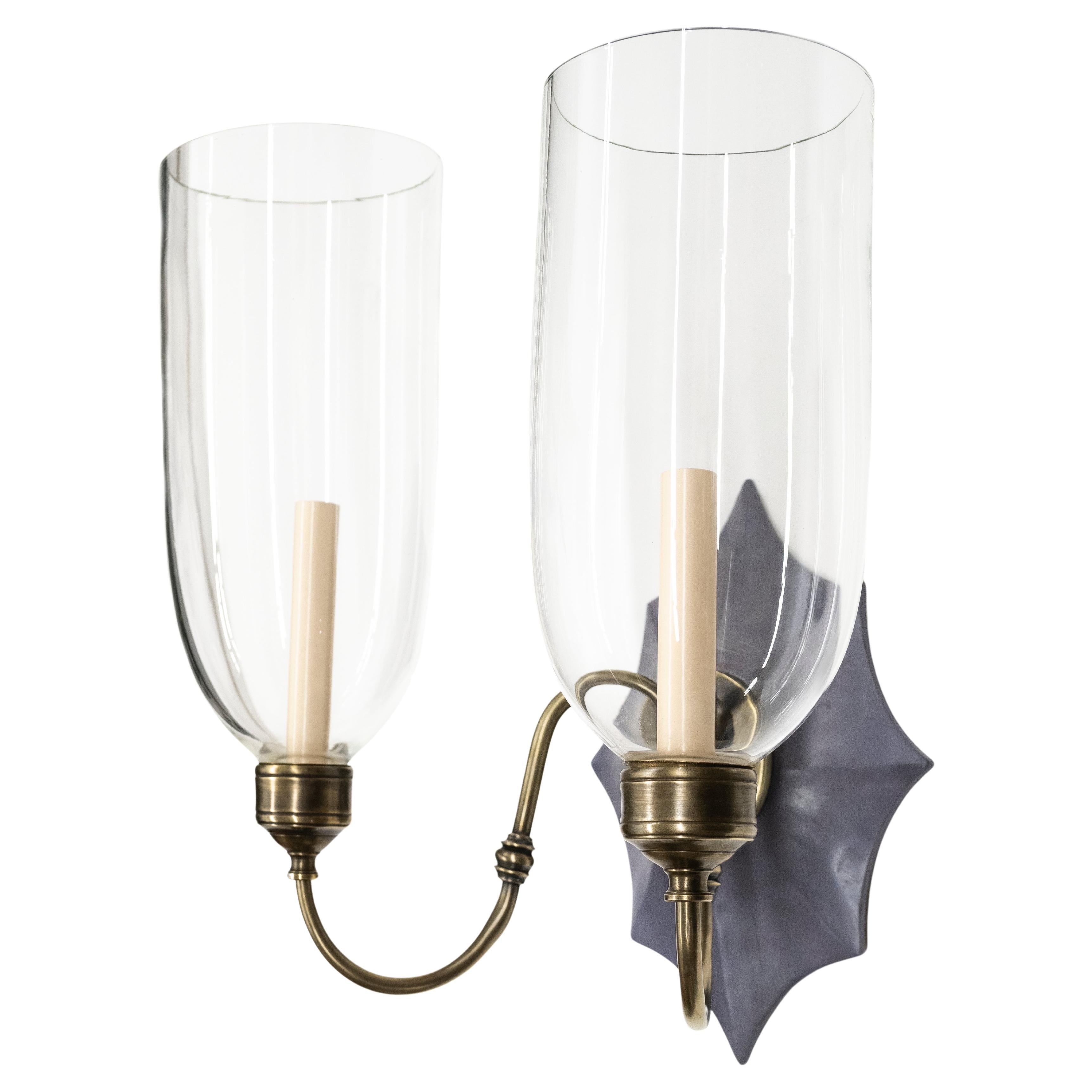 Kent Arm Hurricane Sconces